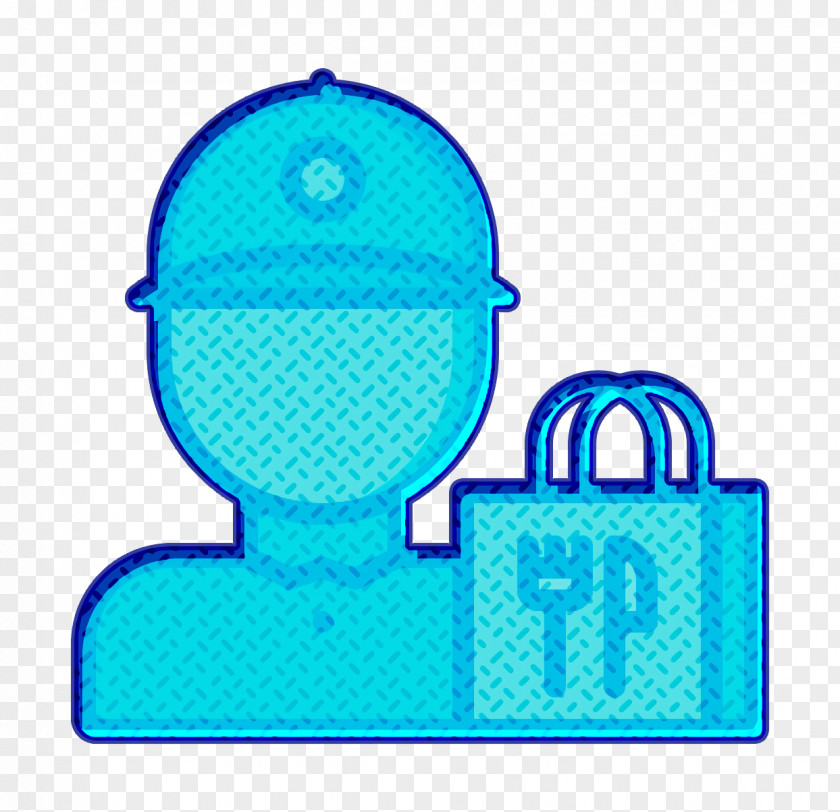 Food Delivery Icon Guy PNG