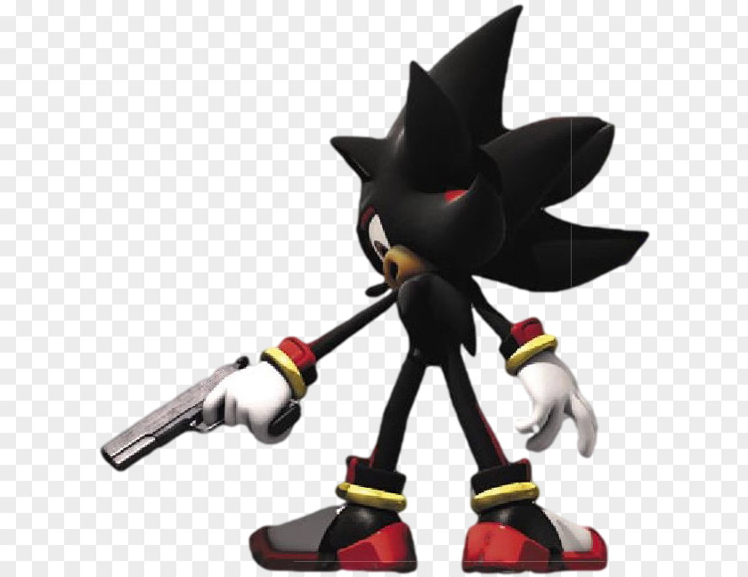 Back Shadow The Hedgehog Sonic & Sega All-Stars Racing Battle Generations PNG