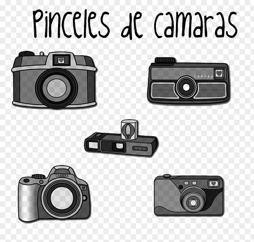 Camera Digital Cameras Photography Paintbrush PNG