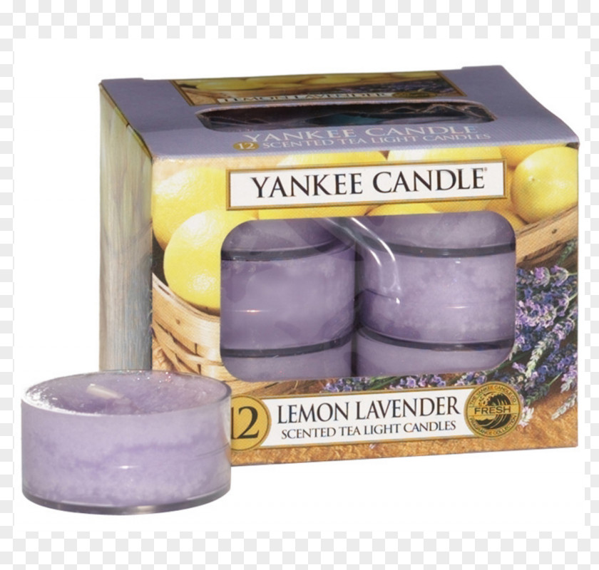 Candle Tealight Yankee Winchester (The Co) Lemon PNG