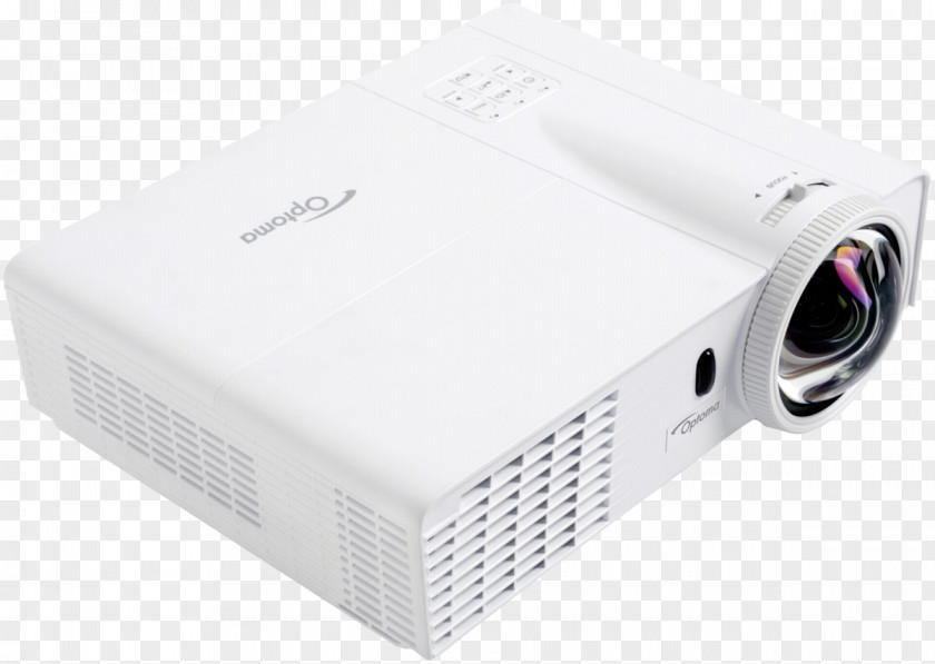 Projector Multimedia Projectors Optoma X305ST Throw Digital Light Processing PNG