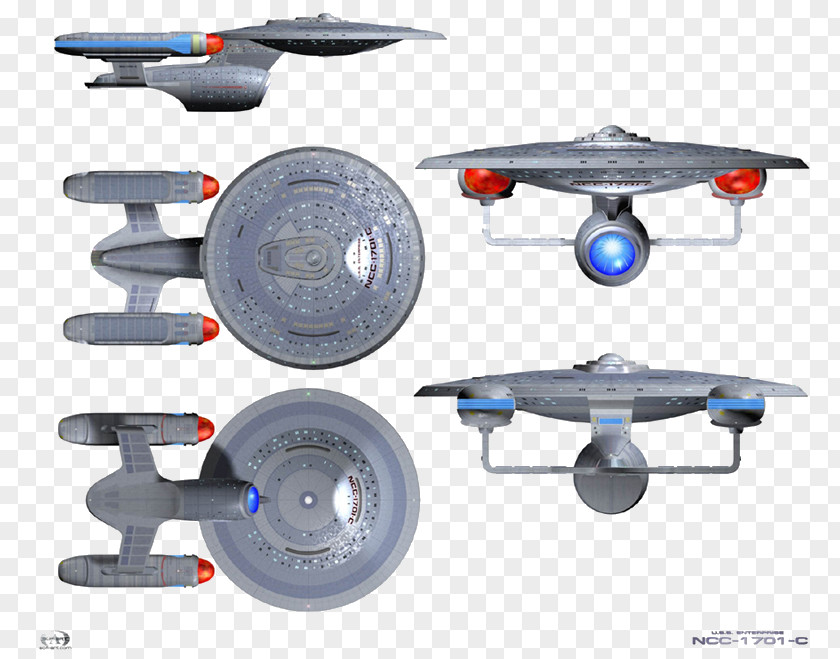 Ambassador Class Starship Star Trek United Federation Of Planets Enterprise PNG