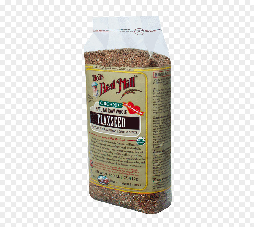 Breakfast Cereal Organic Food Whole Grain Bob's Red Mill PNG