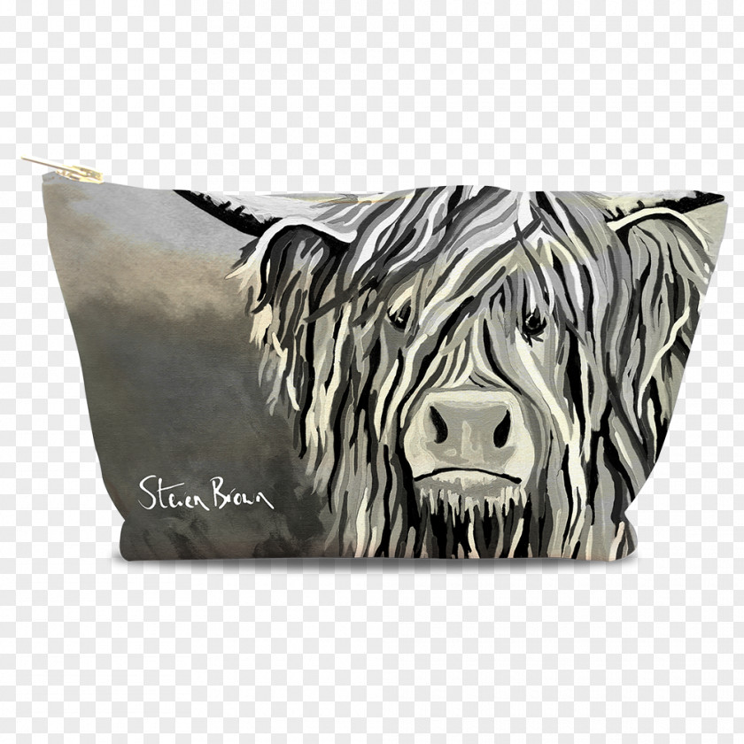 Cookware Accessory Angus Cattle Canvas Print Printing Highland Steven Brown Art & Lifestyle Store PNG