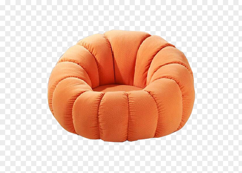 Creative Pumpkin Beanbag Chair Couch PNG