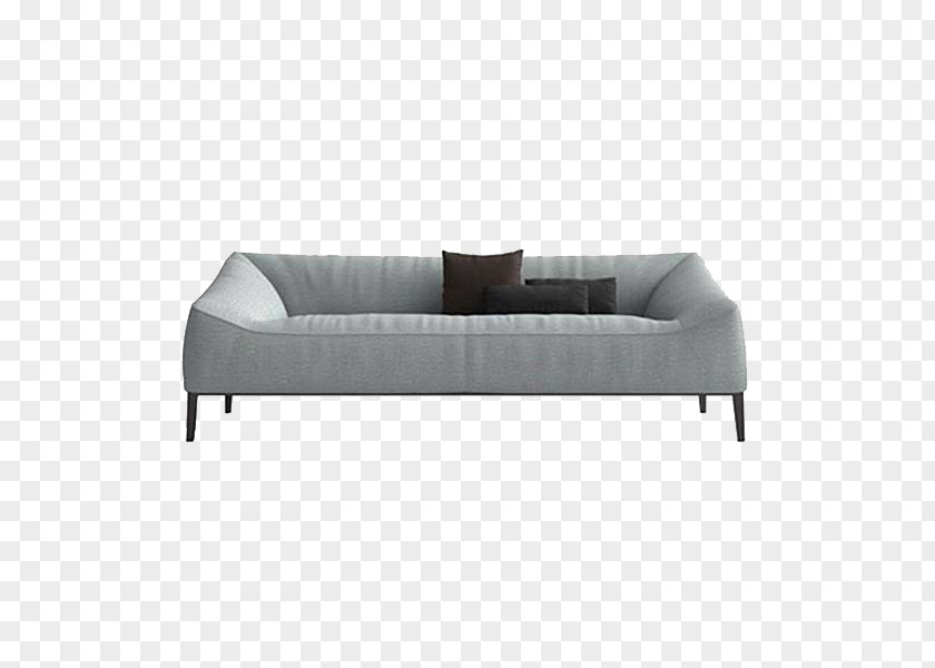 Grey Soft And Comfortable Sofas Sofa Bed Couch Comfort PNG