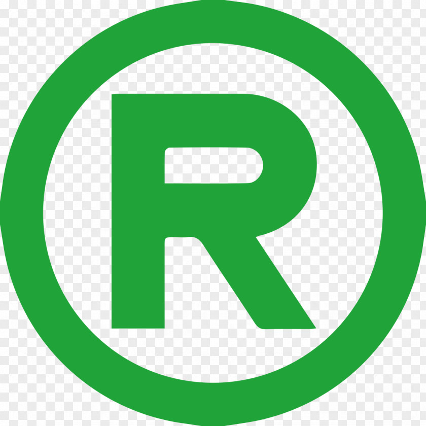 Letter R Registered Trademark Symbol Copyright Patent PNG
