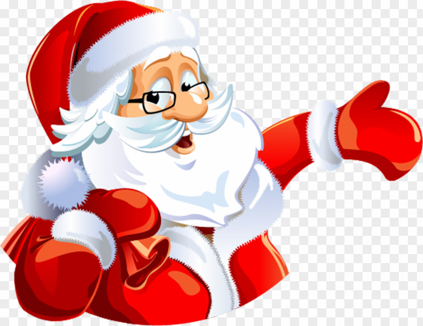 Papaya Santa Claus Christmas Ded Moroz New Year Clip Art PNG