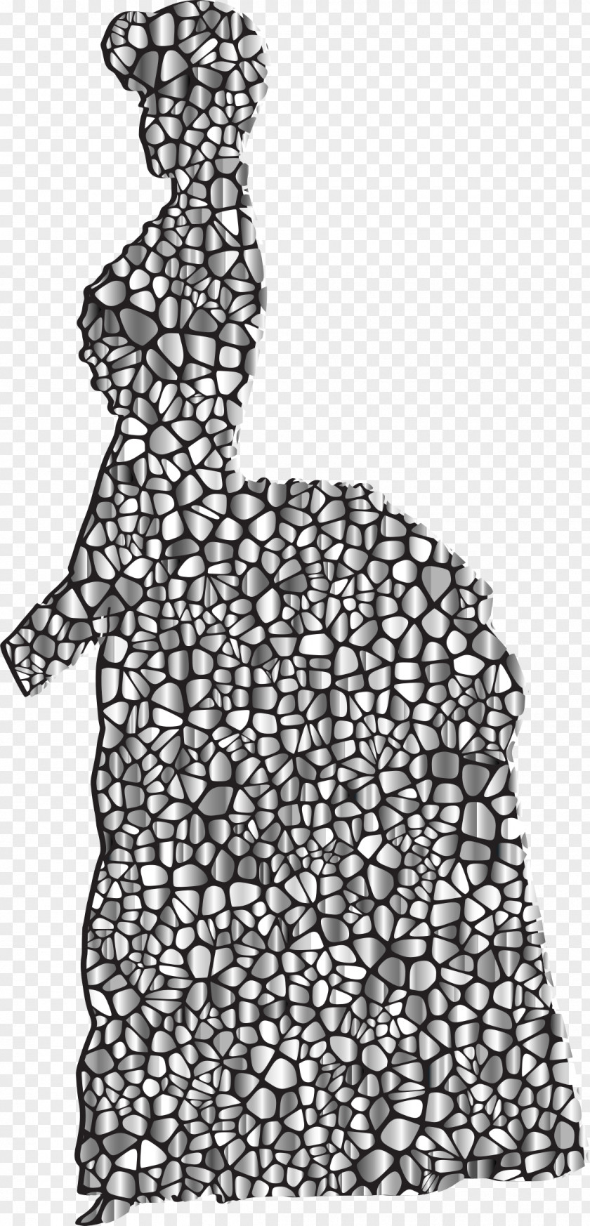 Silhouette Line Art Drawing Clip PNG