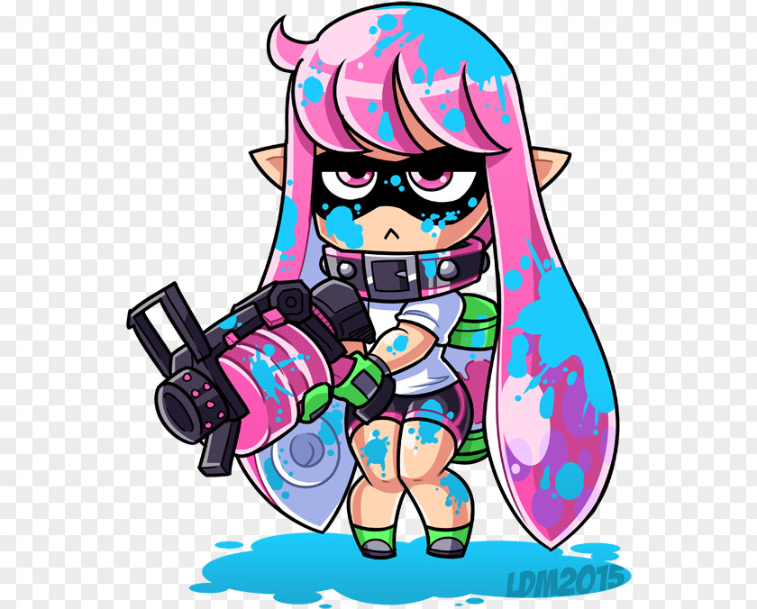 Style Cartoon Splatoon 2 PNG