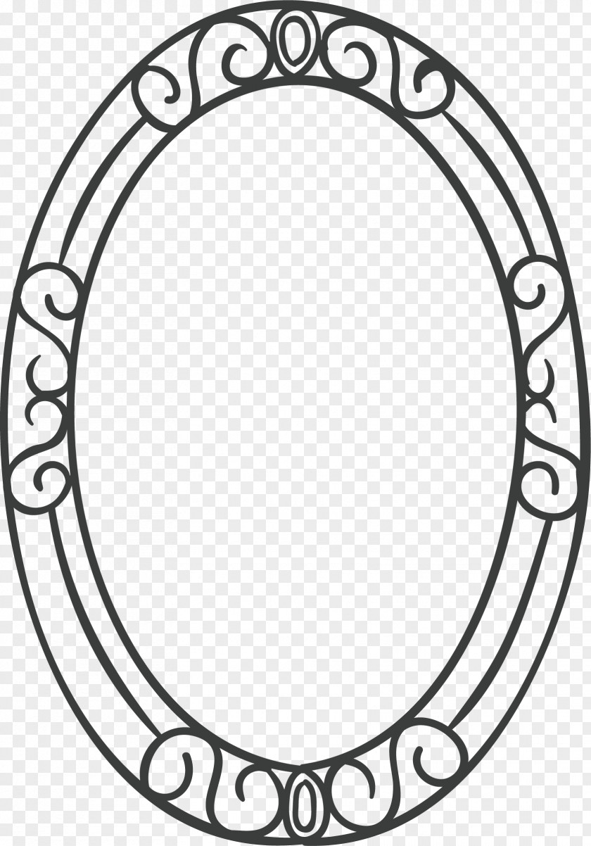 09u04132u0421 Frame Circle PNG frame Circle, Brief introduction of black clipart PNG