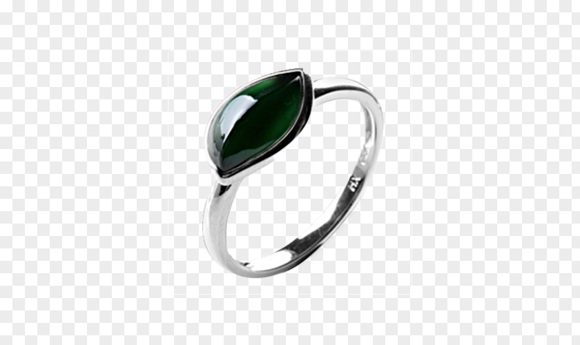 Colorful Charms Old Crater Dark Green Emerald Ring PNG