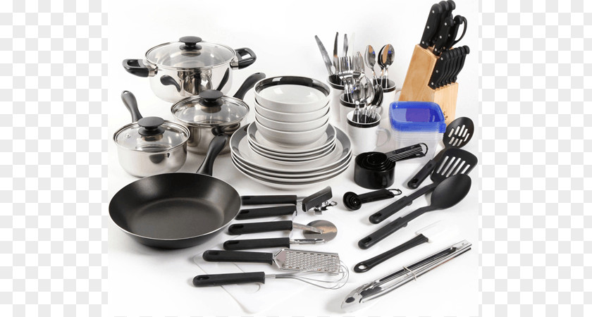 Dishes Set Kitchen Utensil Cookware Tableware Cutlery PNG