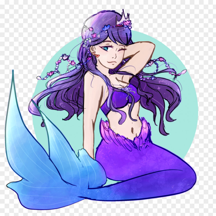 Fairy Mermaid Illustration Cartoon PNG