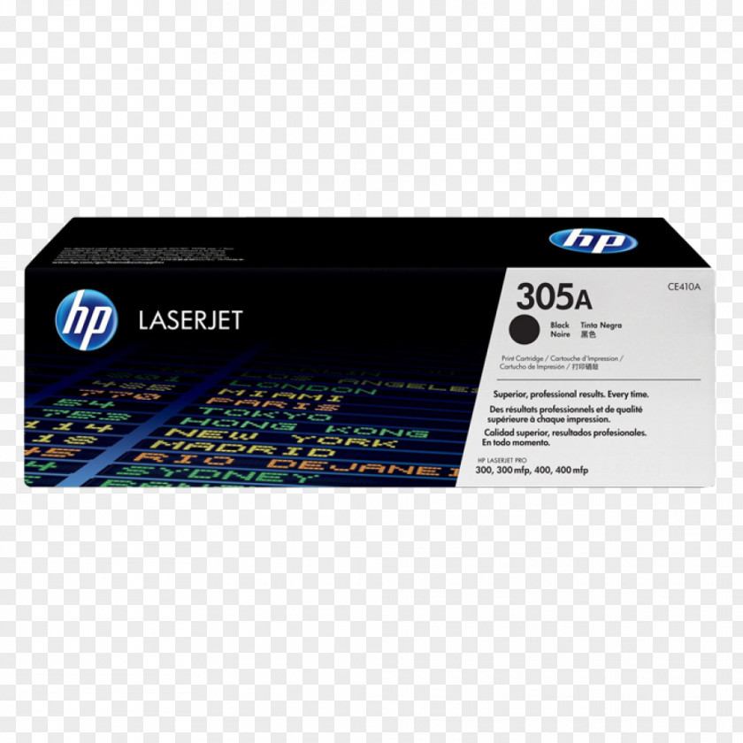 Hewlett-packard HP 305A Toner Cartridge Black LaserJet Hewlett-Packard PNG