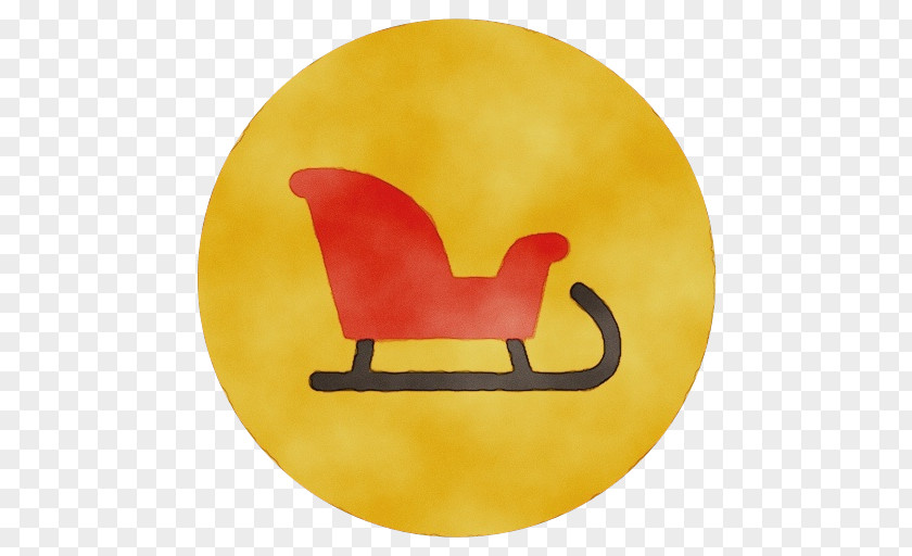 Plate Symbol Yellow Chair Furniture PNG