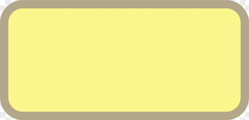Yellow Frame Material Area PNG