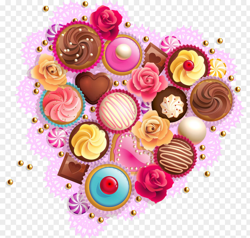 Chocolate Cake Bonbon Cupcake Muffin Sweetness PNG