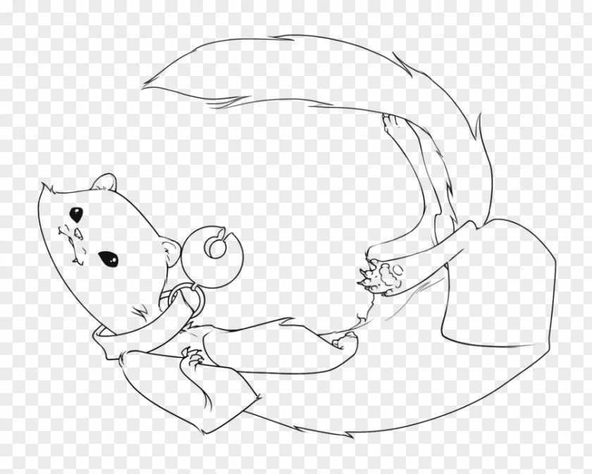 Ferret Drawing Line Art Clip PNG