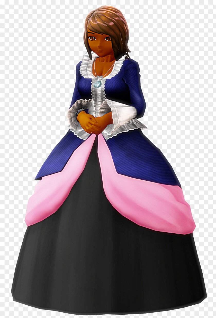 VICTORIAN AGE Costume Design Figurine PNG