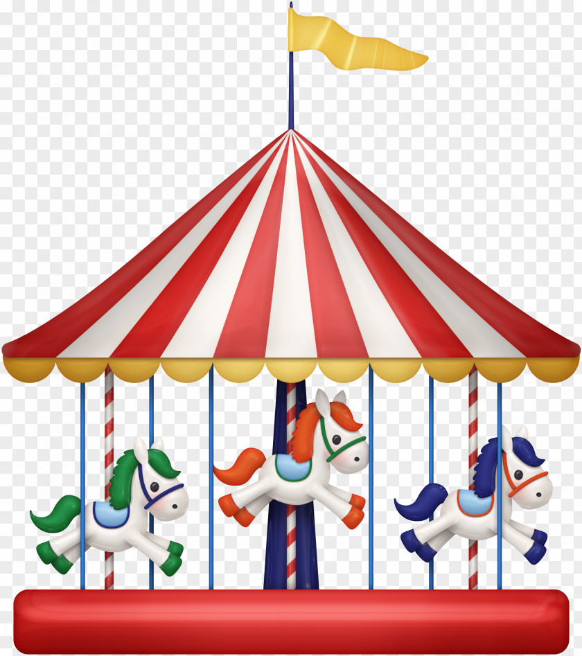 Amusement Park Carousel Playground Clip Art PNG