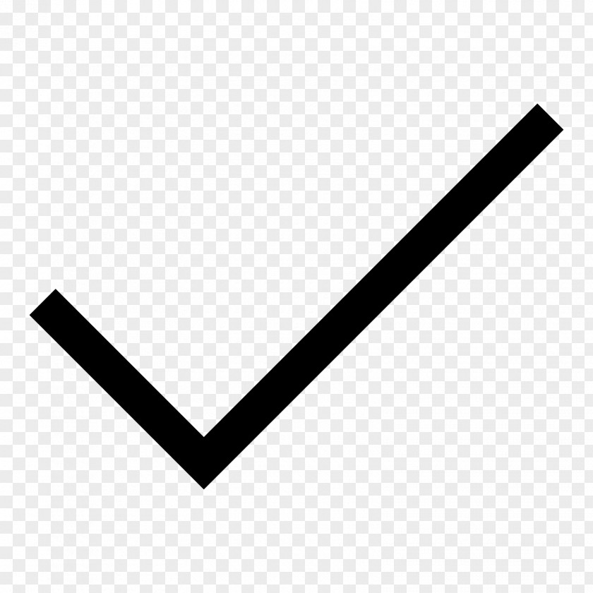 Extremely Simple Check Mark Checkbox Desktop Wallpaper Clip Art PNG
