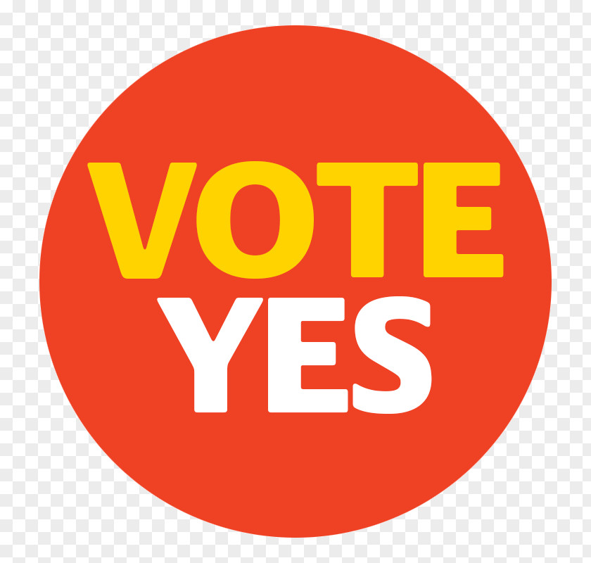 Vote Yes White Logo Brand Trademark Product Font PNG