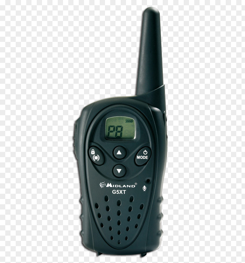 Walkie-talkie Midland C897.01 8channels Two-Way Radio G5 XT Twin PNG