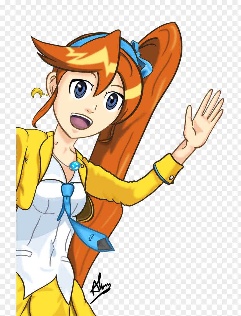 Ace Attorney Athena Cykes Art Character PNG