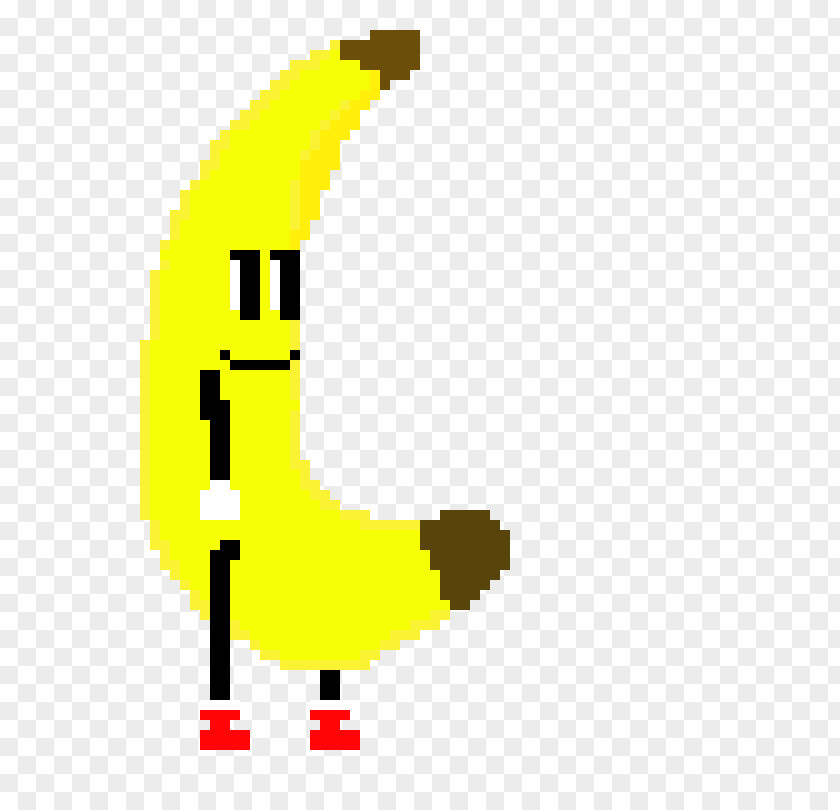 Banana Pixel Painters Clip Art Logo Line Brand Angle PNG