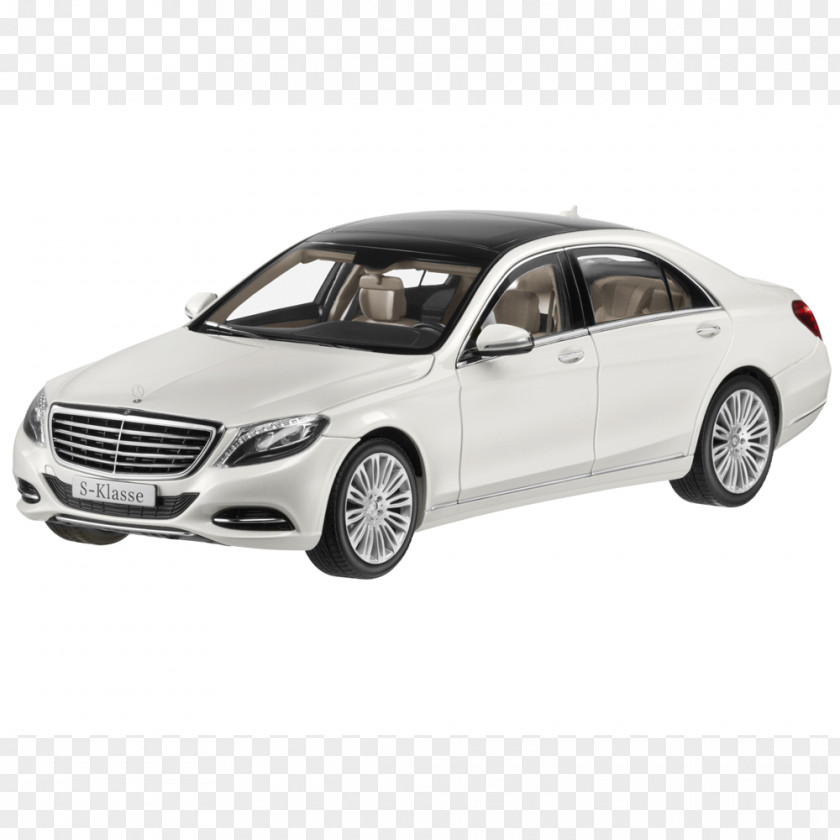 Hand-painted Vintage Car 2013 Mercedes-Benz S-Class Sports PNG