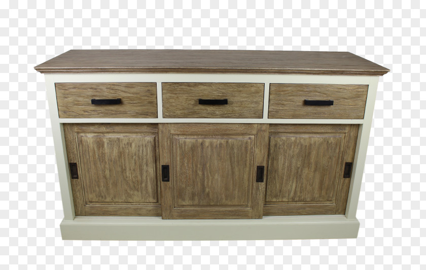 Oud Wood Buffets & Sideboards Industrial Style Dressoir Drawer Commode PNG