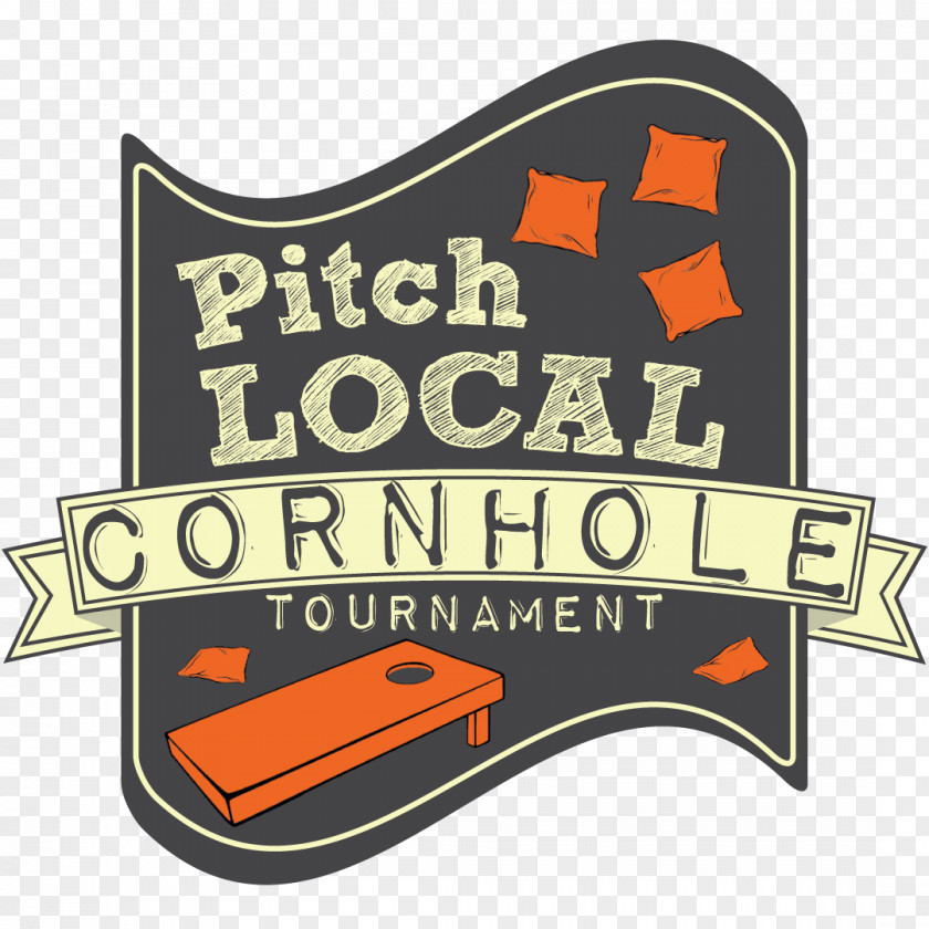 Corn Hole Logo Text Post Cards Label.m Font PNG