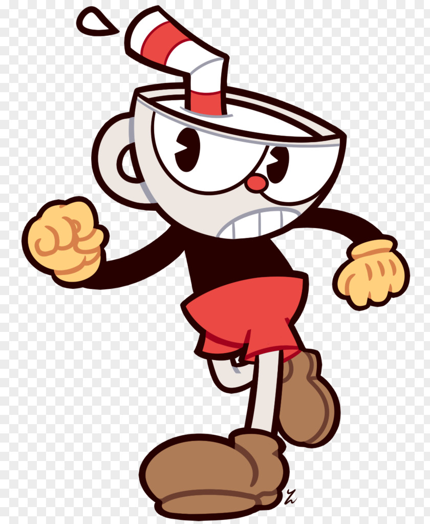 Cuphead Bendy And The Ink Machine Character Xbox One Fan Art PNG