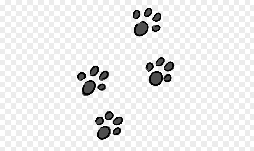 Footprints Paw Footprint Dog Clip Art PNG