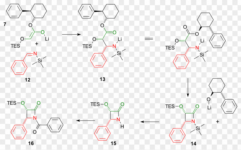 Lactam Ojima Hydrogen Fluoride Poster PNG