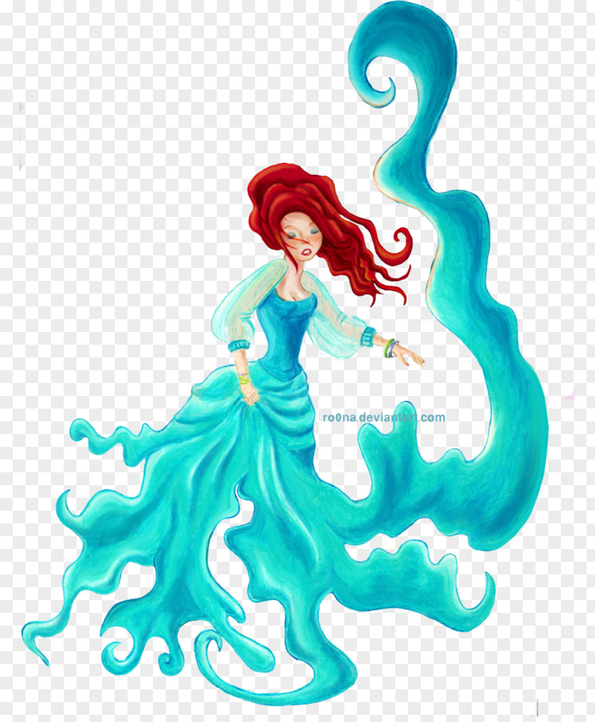 Mermaid Octopus Clip Art PNG