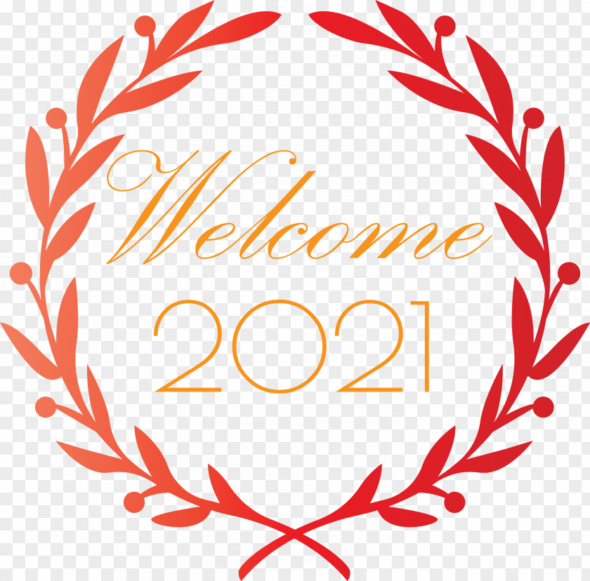 New Year 2021 Welcome PNG