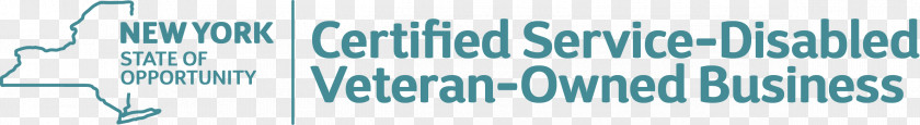 New York Service-Disabled Veteran-Owned Small Business Brand PNG