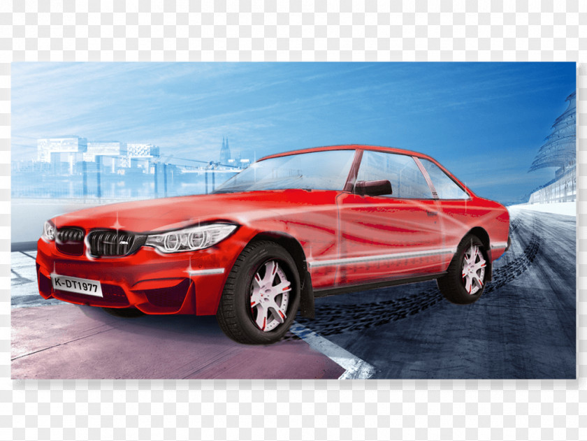 Online Business Flyer Danny Tittel : Visual Design Photomontage Sports Car BMW PNG