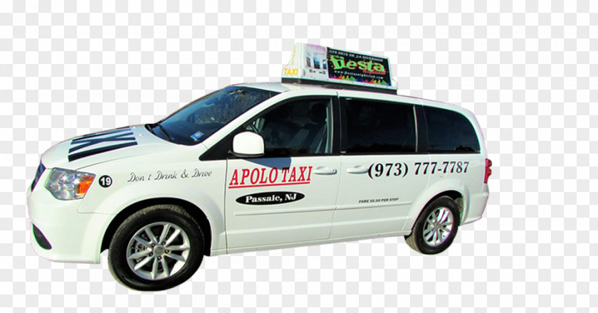 Taxi Apolo Car Transport Bumper PNG