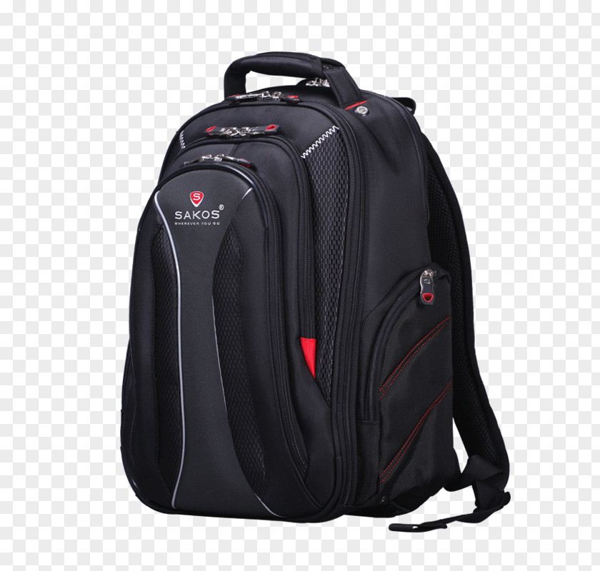 Bag Backpack Black Laptop PNG