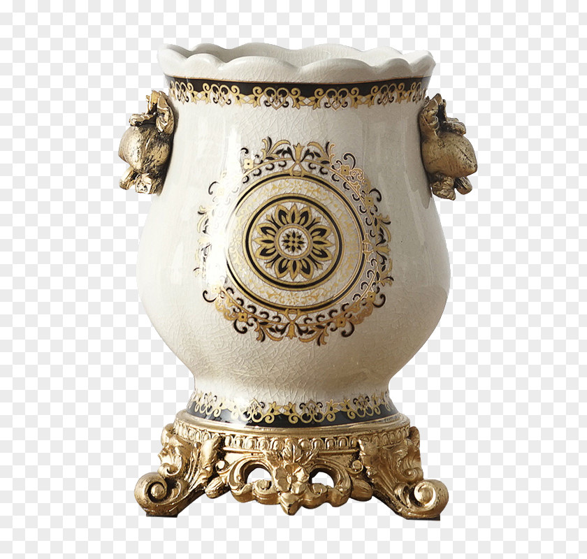 Baroque Vase PNG