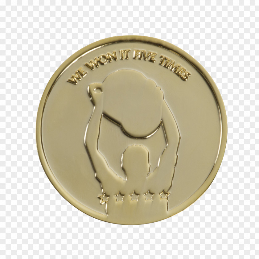 Commemorative Coin Gold Liverpool F.C. Medal Istanbul PNG