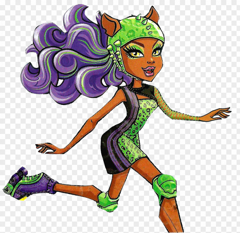 Doll Monster High Clawdeen Wolf Original Gouls CollectionClawdeen Toy PNG