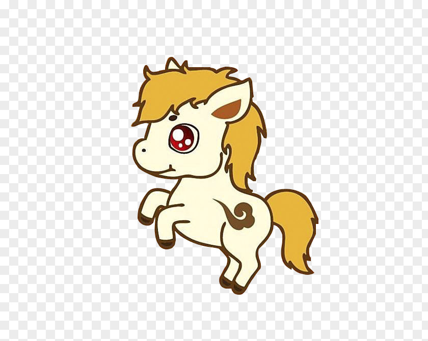 Flying The Cartoon Horse Animation Illustration PNG