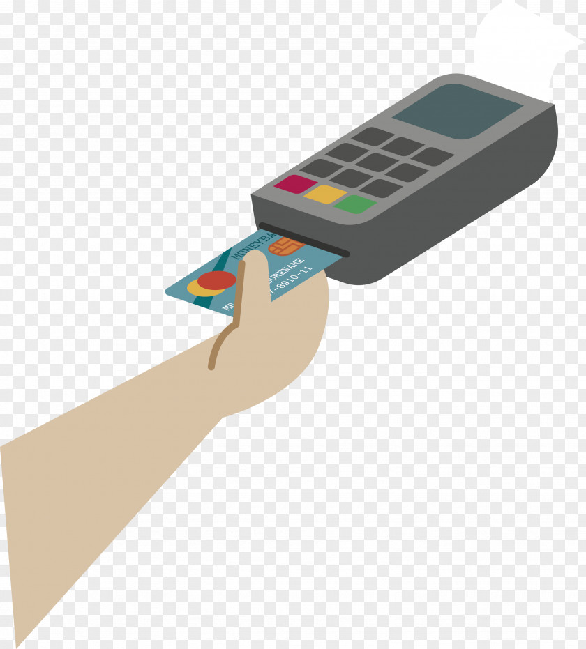 POS Credit Card Payment Point Of Sale PNG