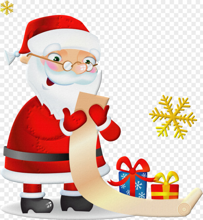 Santa Claus Christmas Clip Art PNG