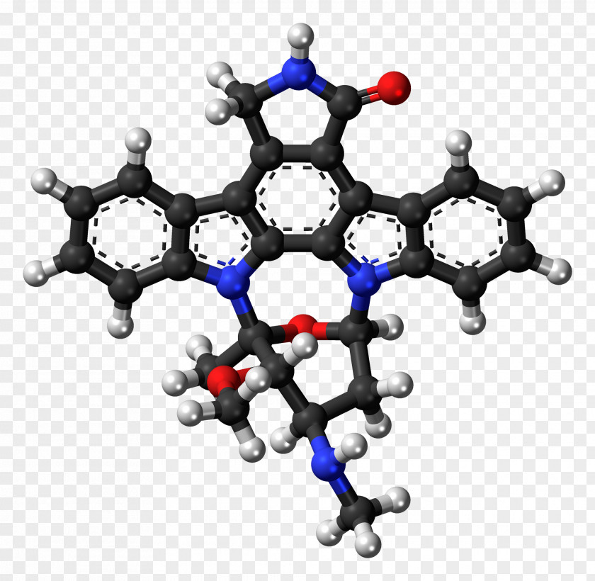 Staurosporine Molecule Organic Chemistry Chemical Compound Substance PNG