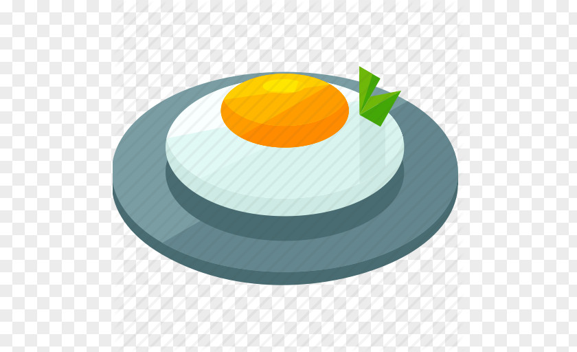 Cartoon Egg Fried Breakfast Food Poached PNG